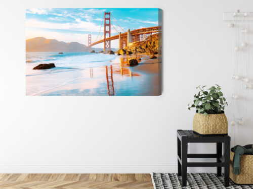 Obraz na płótnie Architektura Premium Canvas Most Golden Gate - obrazek 8