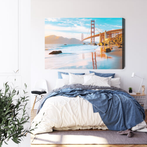 Obraz na płótnie Architektura Premium Canvas Most Golden Gate - obrazek 3