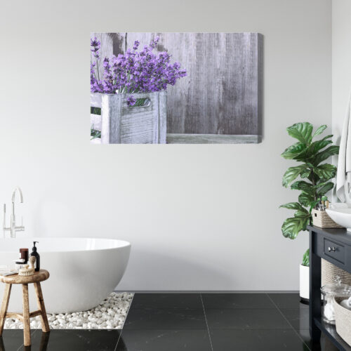 Obraz na płótnie Natura Premium Canvas Lawenda w skrzynce - obrazek 5