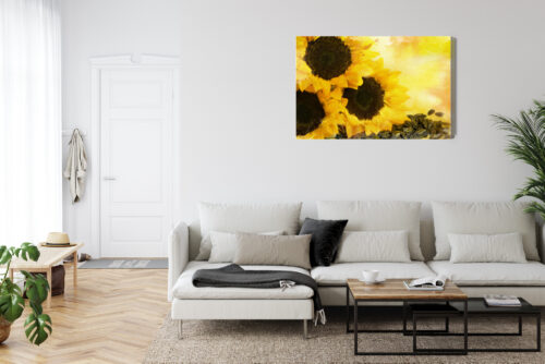 Obraz na płótnie Natura Premium Canvas Słoneczniki i pestki - obrazek 6