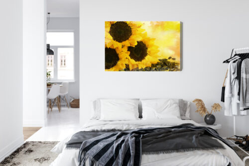 Obraz na płótnie Natura Premium Canvas Słoneczniki i pestki - obrazek 7
