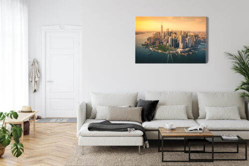 Obraz na płótnie Miasto Manhattan panorama Premium Canvas - obrazek 6