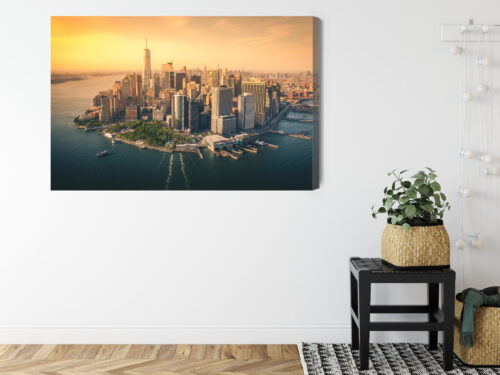 Obraz na płótnie Miasto Manhattan panorama Premium Canvas - obrazek 8