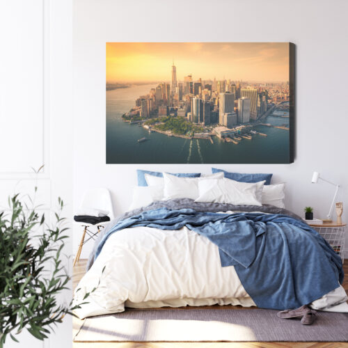 Obraz na płótnie Miasto Manhattan panorama Premium Canvas - obrazek 3