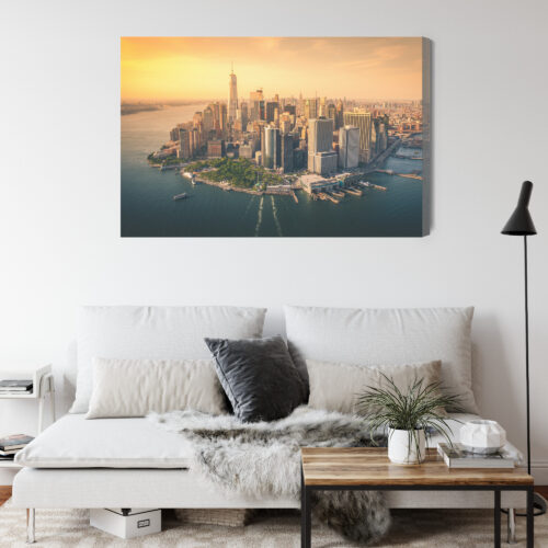 Obraz na płótnie Miasto Manhattan panorama Premium Canvas - obrazek 4