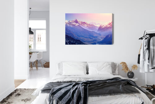Obraz na płótnie Natura Górska dolina Premium Canvas - obrazek 7