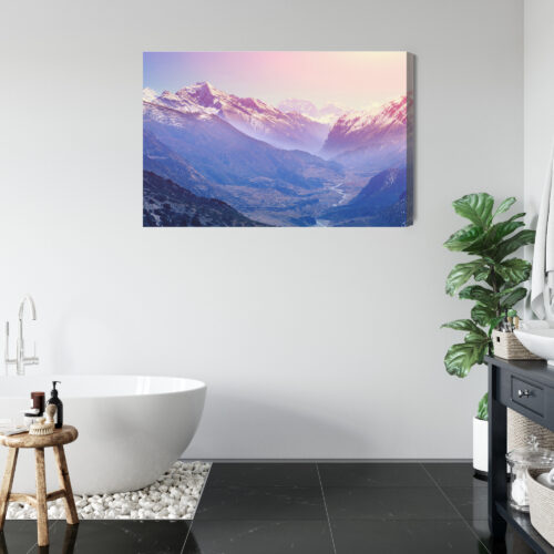 Obraz na płótnie Natura Górska dolina Premium Canvas - obrazek 5