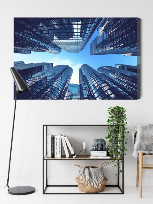 Obraz na płótnie Architektura Drapacze chmur Premium Canvas - obrazek 9