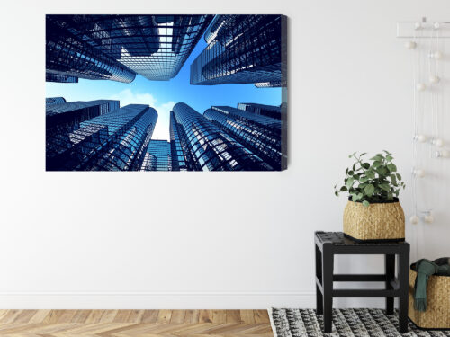 Obraz na płótnie Architektura Drapacze chmur Premium Canvas - obrazek 8