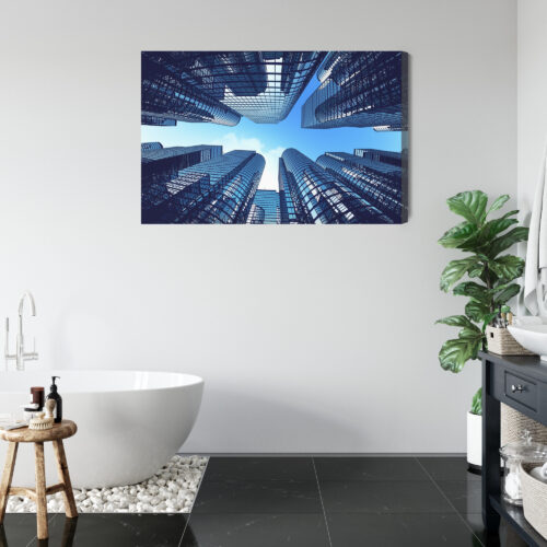Obraz na płótnie Architektura Drapacze chmur Premium Canvas - obrazek 5