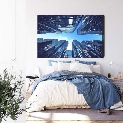 Obraz na płótnie Architektura Drapacze chmur Premium Canvas - obrazek 3