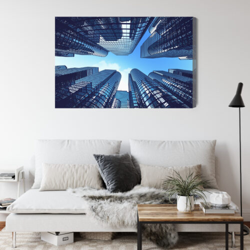 Obraz na płótnie Architektura Drapacze chmur Premium Canvas - obrazek 4