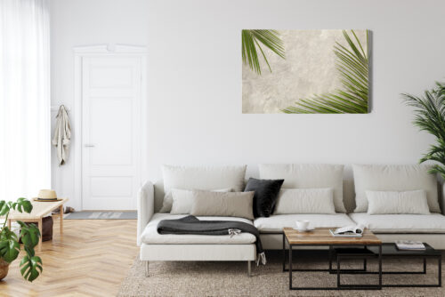 Obraz na płótnie Natura Liście palmowe Premium Canvas - obrazek 6