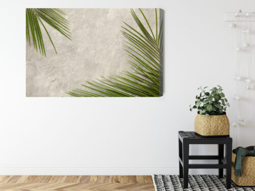 Obraz na płótnie Natura Liście palmowe Premium Canvas - obrazek 8