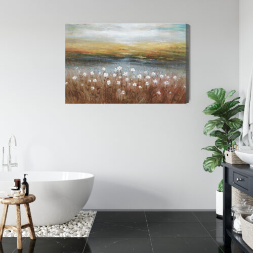 Obraz na płótnie Kwiaty Abstrakcja Łąka  Premium Canvas - obrazek 5