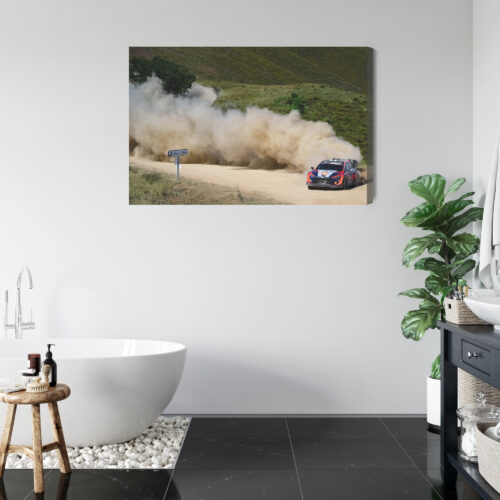 Obraz na płótnie Motoryzacja Fotografia Rajd  Premium Canvas - obrazek 5
