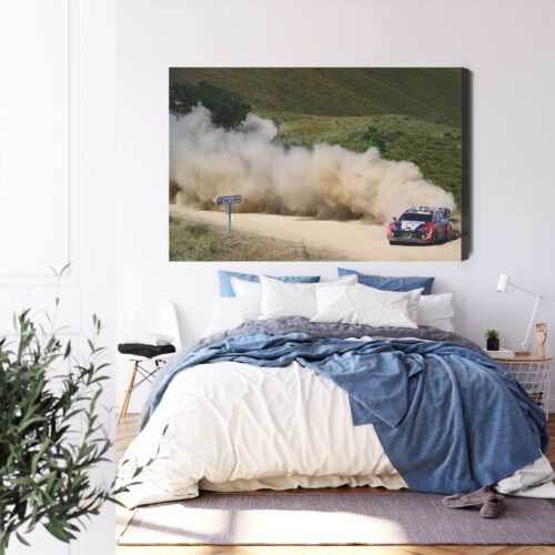 Obraz na płótnie Motoryzacja Fotografia Rajd  Premium Canvas - obrazek 3