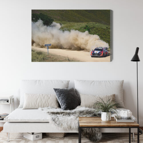 Obraz na płótnie Motoryzacja Fotografia Rajd  Premium Canvas - obrazek 4