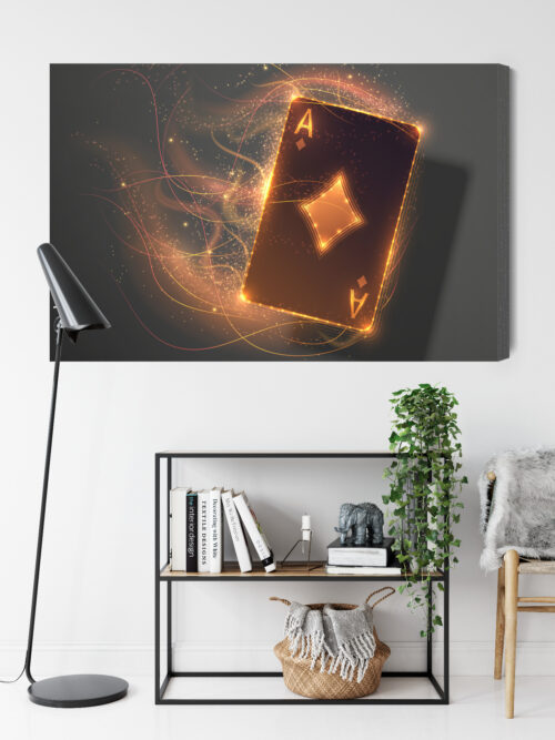 Obraz na płótnie As Karo Efekt Świetlny  Premium Canvas - obrazek 9