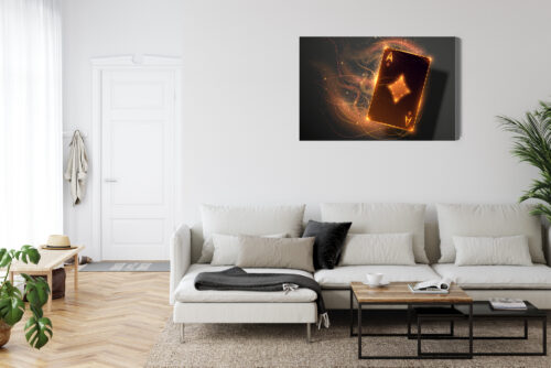 Obraz na płótnie As Karo Efekt Świetlny  Premium Canvas - obrazek 6