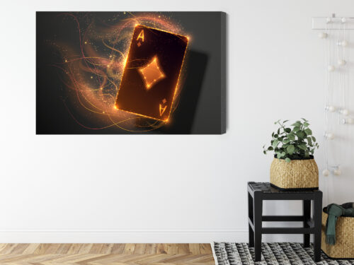 Obraz na płótnie As Karo Efekt Świetlny  Premium Canvas - obrazek 8