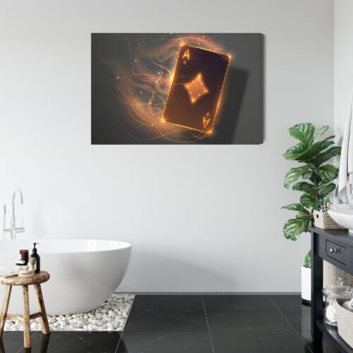 Obraz na płótnie As Karo Efekt Świetlny  Premium Canvas - obrazek 5