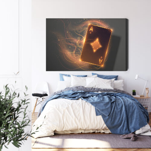 Obraz na płótnie As Karo Efekt Świetlny  Premium Canvas - obrazek 3