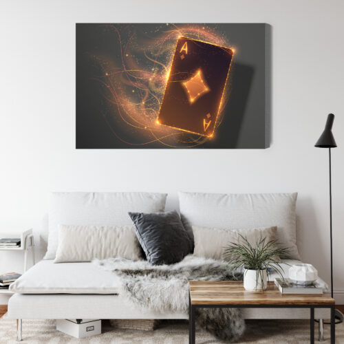 Obraz na płótnie As Karo Efekt Świetlny  Premium Canvas - obrazek 4