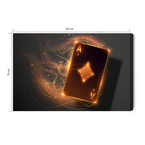 Obraz na płótnie As Karo Efekt Świetlny  Premium Canvas