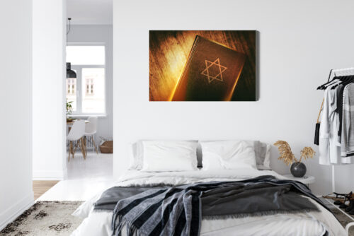 Obraz na płótnie Gwiazda Dawida Judaizm Religia  Premium Canvas - obrazek 7