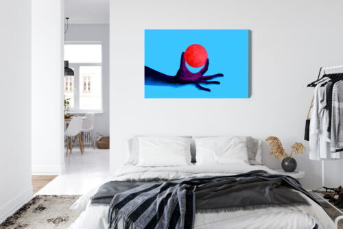 Obraz na płótnie Ręka Futurystyczna Kula  Premium Canvas - obrazek 7