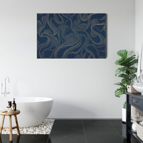 Obraz na płótnie Linie Abstrakcja Wzór  Premium Canvas - obrazek 5