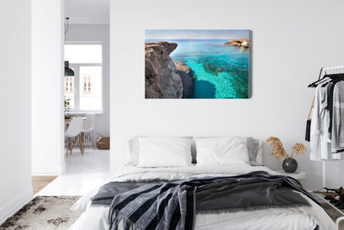 Obraz na płótnie Klify Fotografia Morze  Premium Canvas - obrazek 7
