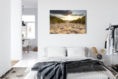 Obraz na płótnie Plaża Fotografia Zachód  Premium Canvas - obrazek 7