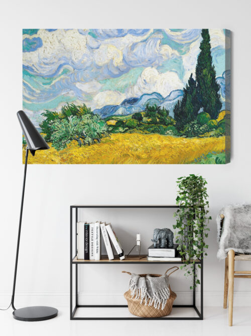 Obraz na płótnie Pejzaż Malarstwo Klasyka  Premium Canvas - obrazek 9