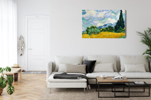 Obraz na płótnie Pejzaż Malarstwo Klasyka  Premium Canvas - obrazek 6