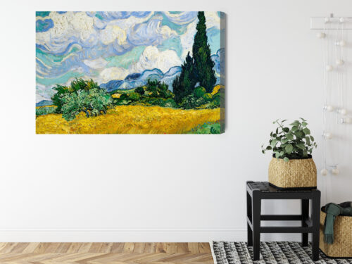 Obraz na płótnie Pejzaż Malarstwo Klasyka  Premium Canvas - obrazek 8