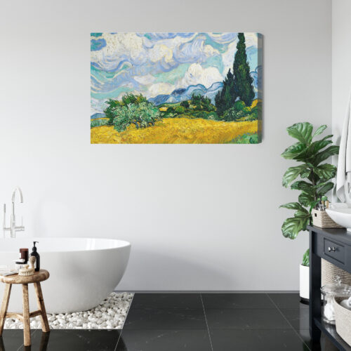 Obraz na płótnie Pejzaż Malarstwo Klasyka  Premium Canvas - obrazek 5