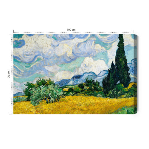Obraz na płótnie Pejzaż Malarstwo Klasyka  Premium Canvas