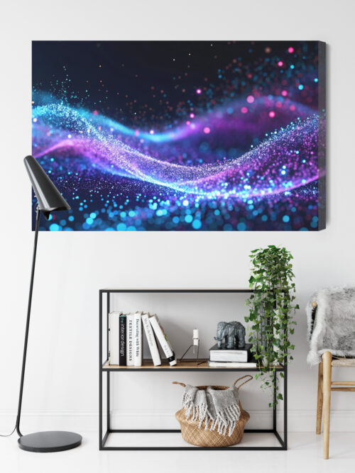 Obraz na płótnie Abstrakcja Cyfrowa Energia  Premium Canvas - obrazek 9