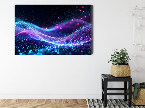 Obraz na płótnie Abstrakcja Cyfrowa Energia  Premium Canvas - obrazek 8