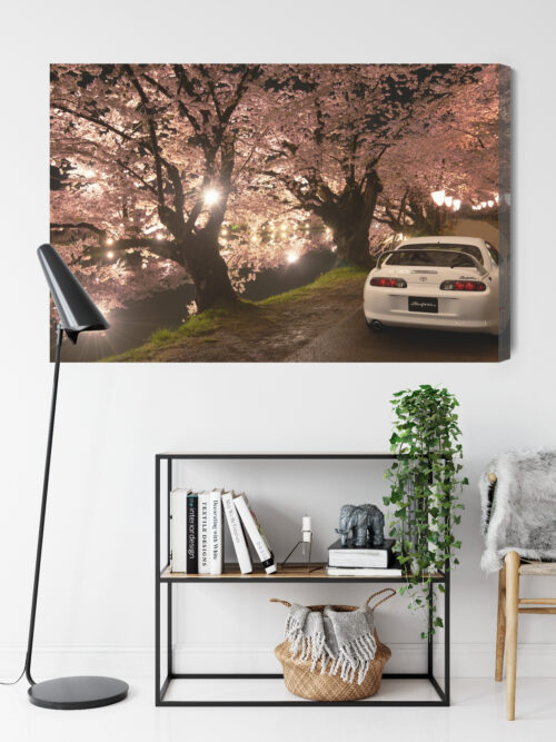 Obraz na płótnie Samochód Fotografia Wiśnie  Premium Canvas - obrazek 9