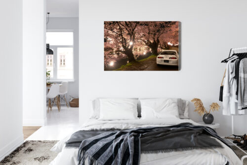 Obraz na płótnie Samochód Fotografia Wiśnie  Premium Canvas - obrazek 7