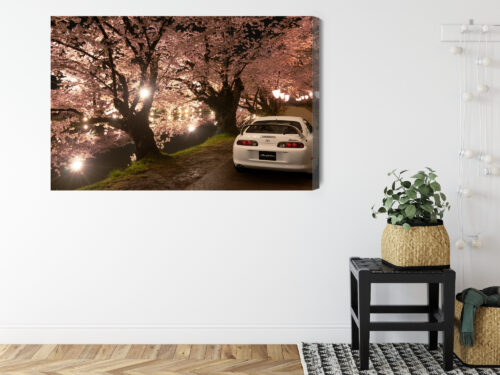 Obraz na płótnie Samochód Fotografia Wiśnie  Premium Canvas - obrazek 8