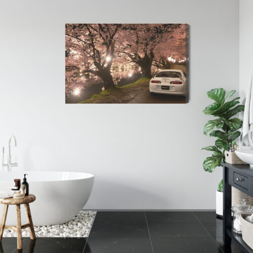 Obraz na płótnie Samochód Fotografia Wiśnie  Premium Canvas - obrazek 5
