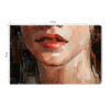 Obraz na płótnie Kobieta Portret Detal  Premium Canvas