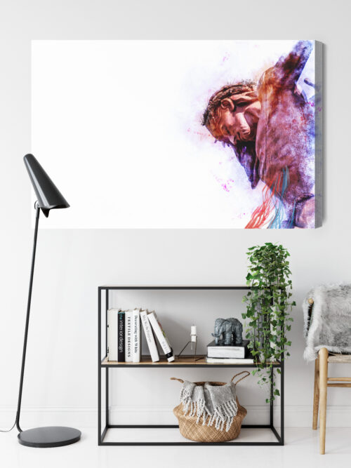 Obraz na płótnie Religia Jezus ukrzyżowany Premium Canvas - obrazek 9