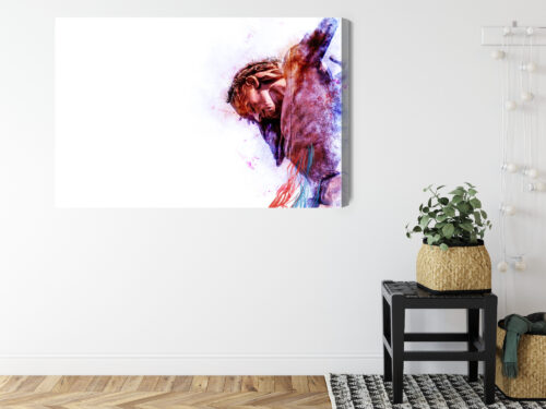 Obraz na płótnie Religia Jezus ukrzyżowany Premium Canvas - obrazek 8