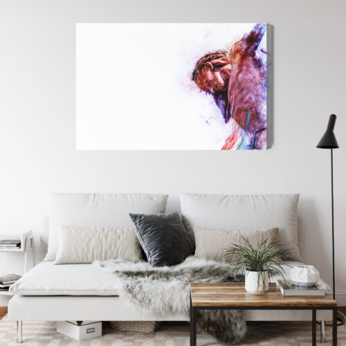Obraz na płótnie Religia Jezus ukrzyżowany Premium Canvas - obrazek 4
