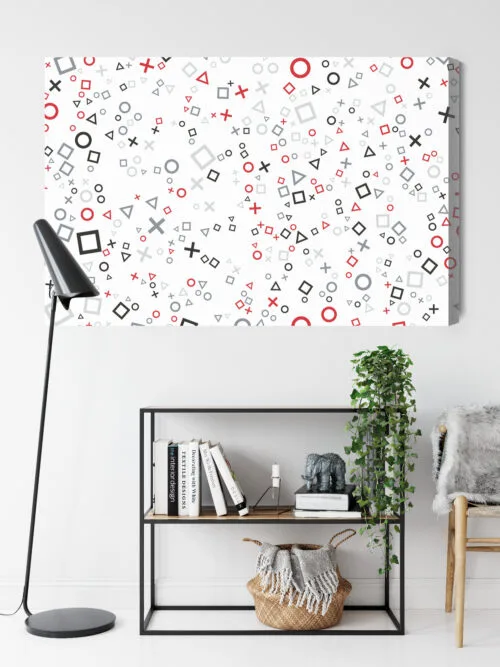 Obraz na płótnie Wzory Geometryczne Minimalizm  Premium Canvas - obrazek 9